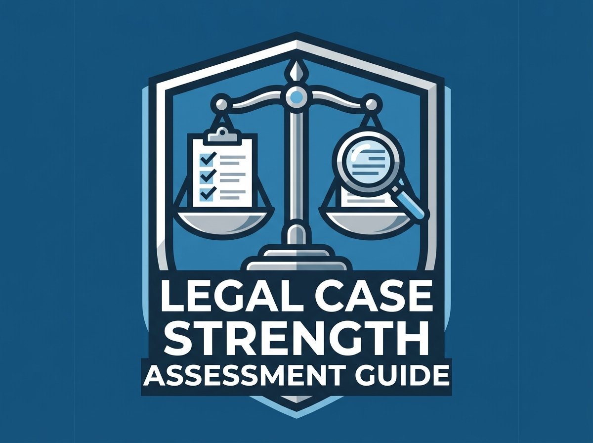 Legal case strength assessment guide